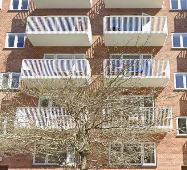 Aluminium altaner på boligbyggeri