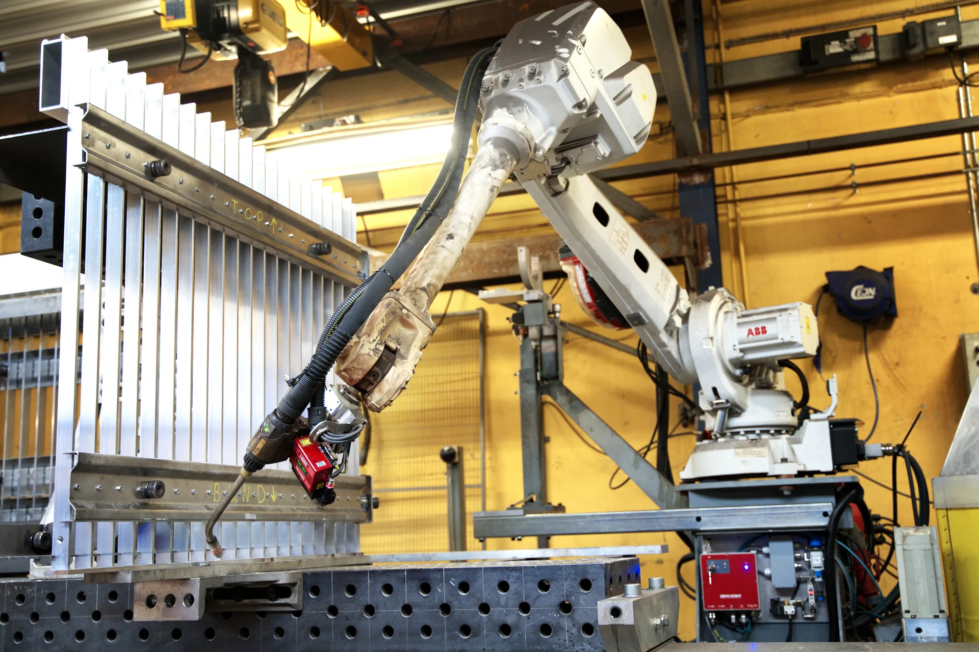 Robotsvejsning til effektiv serieproduktion